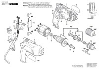 Bosch 0 601 145 065 Gbm 6 Drill 230 V / Eu Spare Parts